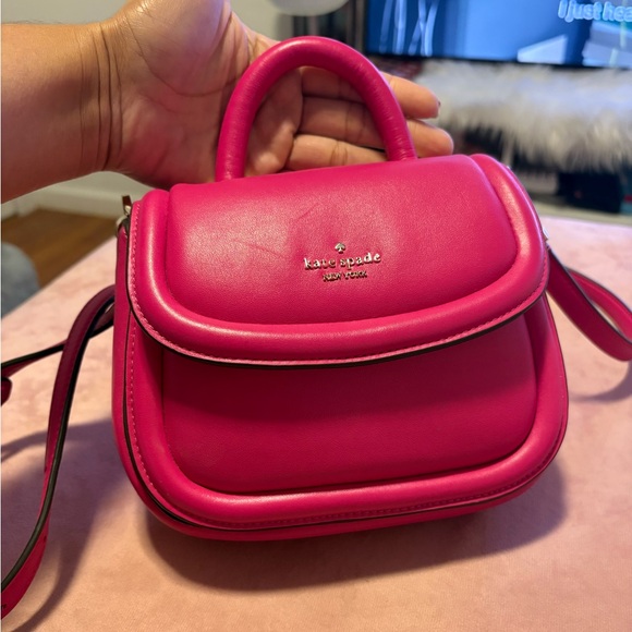 kate spade Handbags - Kate Spade Hot Pink Mini Bag
